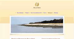 Desktop Screenshot of physio-barth.de